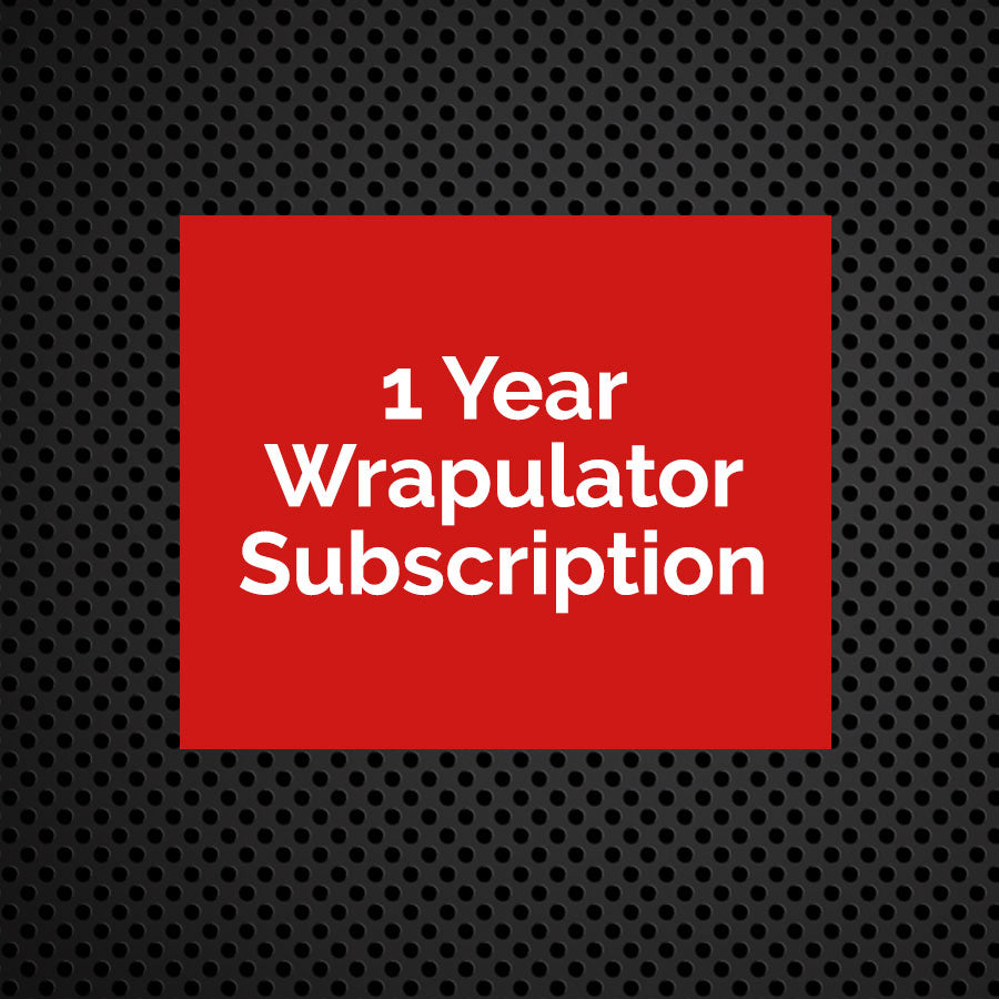1 Year Wrapulator Subscription