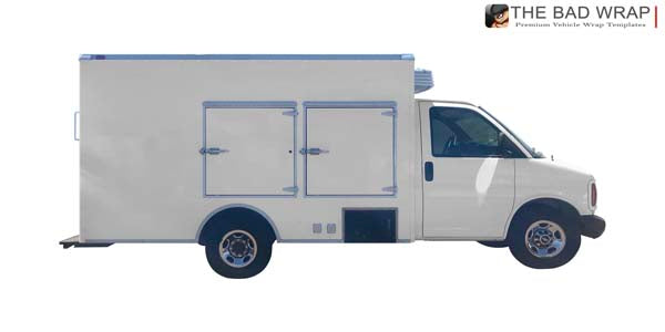 2000-2002 Chevrolet Express 12.6ft Box Truck 9000