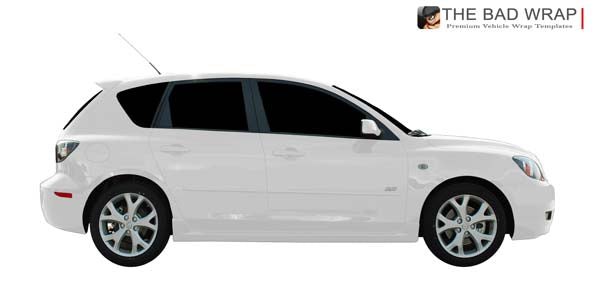 2009 Mazda3 2.3L S 5-Door Hatchback Sport 271
