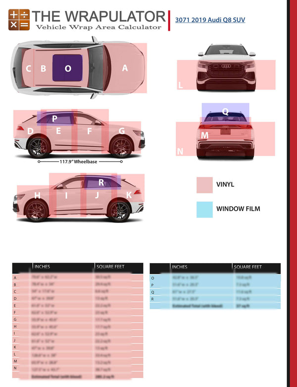 2019 Audi Q8 Prestige 3.0 TFSI 3071 PDF