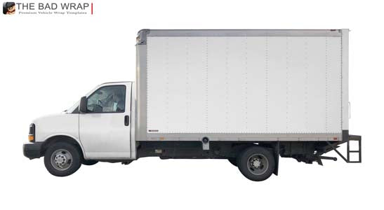 2003-Present Chevrolet Express 14.4ft Box Truck 9013