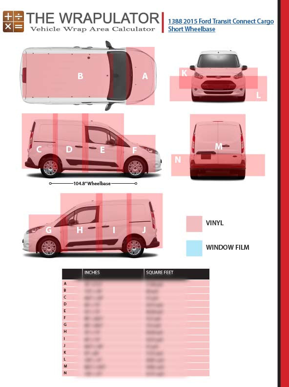 2015 Ford Transit Connect XLT Cargo WB (No Windows) 1388 PDF
