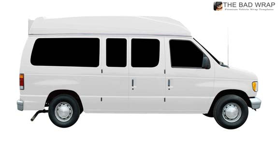 399 1996 Ford E-150 Chateau Passenger