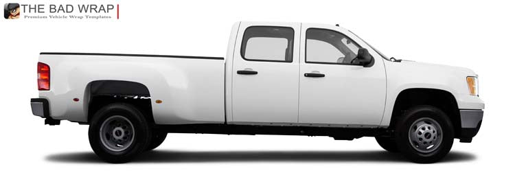 1045 2014 GMC Sierra 3500HD Work Truck Crew Cab Long Bed 8' Dually