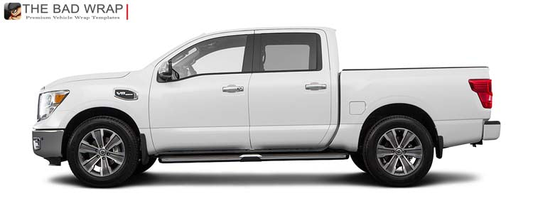 1730 2017 Nissan Titan Crew Cab Short Bed SL