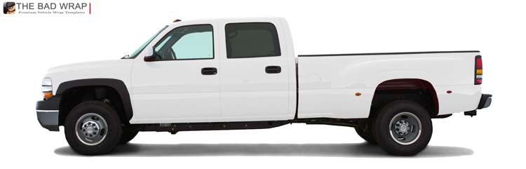 535 2001 Chevrolet Silverado 3500 LS Crew Cab, Long Bed Dually