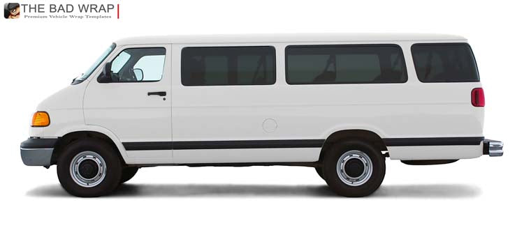 1484 2000 Dodge Ram Wagon 3500 Maxi Extended Length Passenger