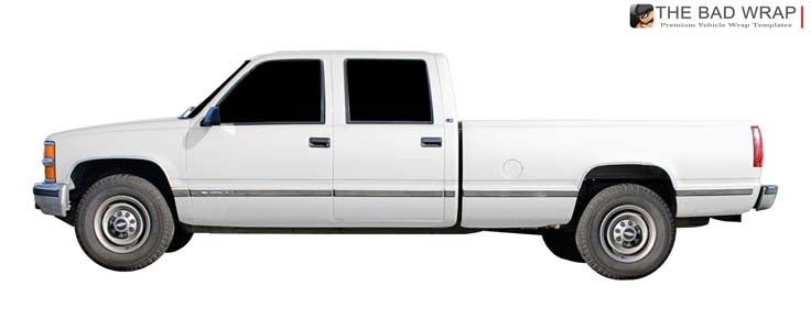 476 2000 Chevrolet C/K 3500 Series C3500 Crew Cab, Long Bed