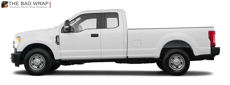 1788 2017 Ford F-250 SD XL Extended Cab Long Bed