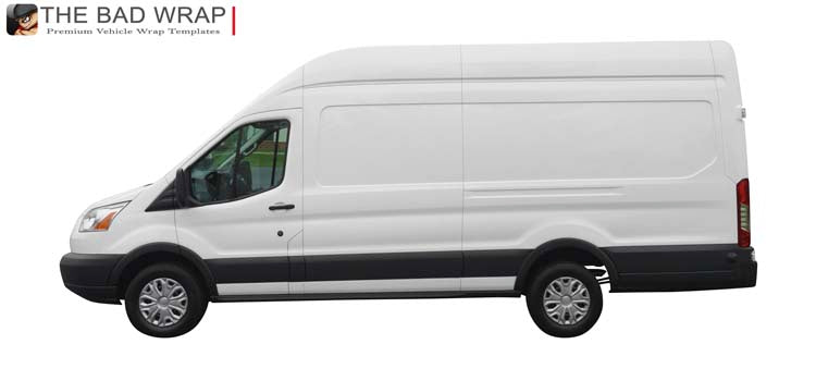 1849 2017 Ford Transit High Roof Extended Cargo 148" WB