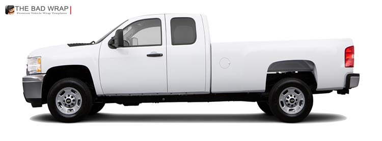 716 2013 Chevrolet Silverado 2500 WT Extended Cab, Long Bed