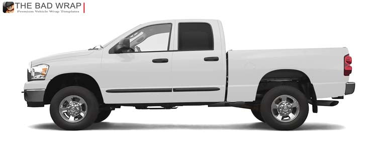 1596 2007 Dodge Ram Truck 2500 Laramie Quad (Extended) Cab Short Bed