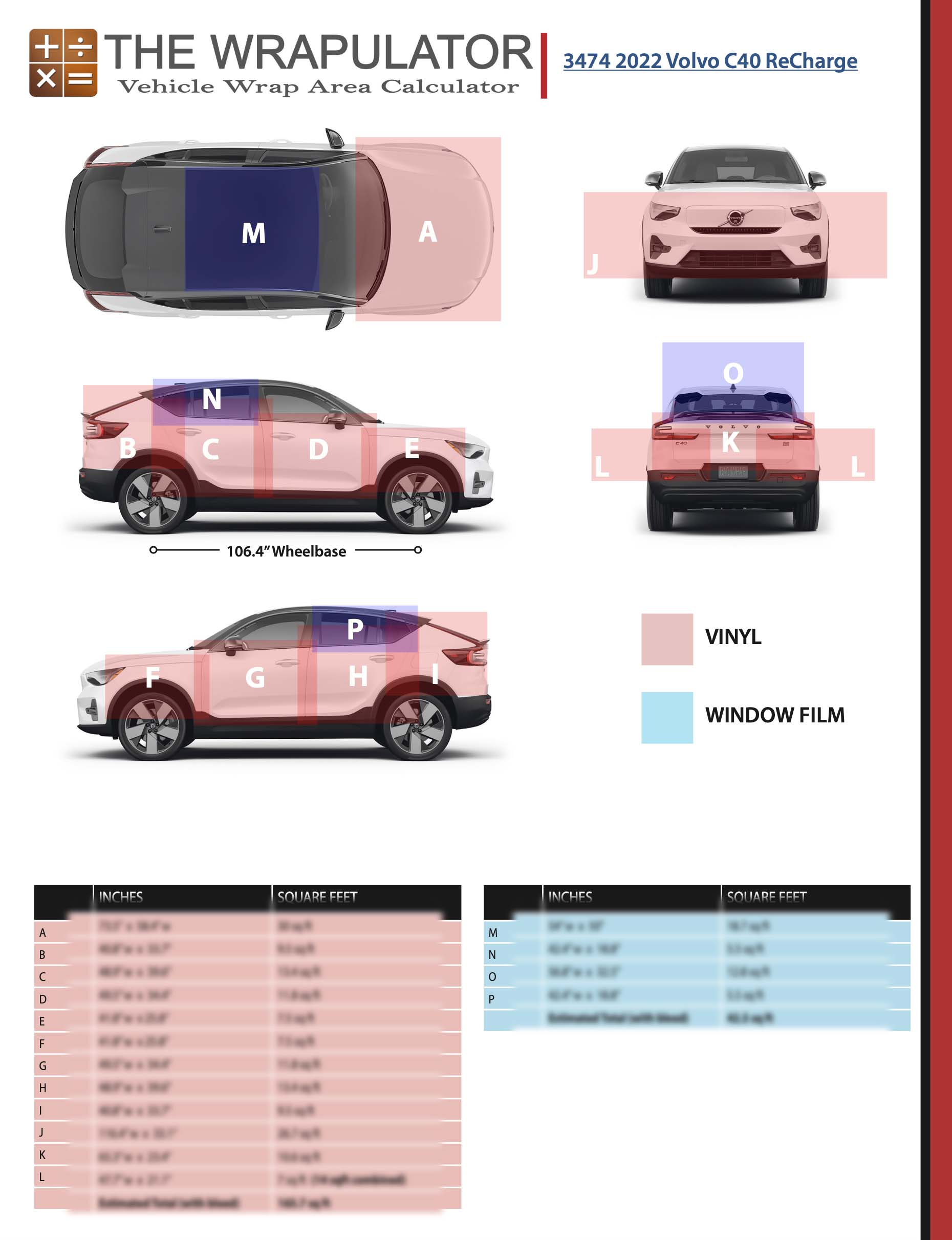 2022 Volvo C40 Recharge Twin Ultimate 3474 PDF