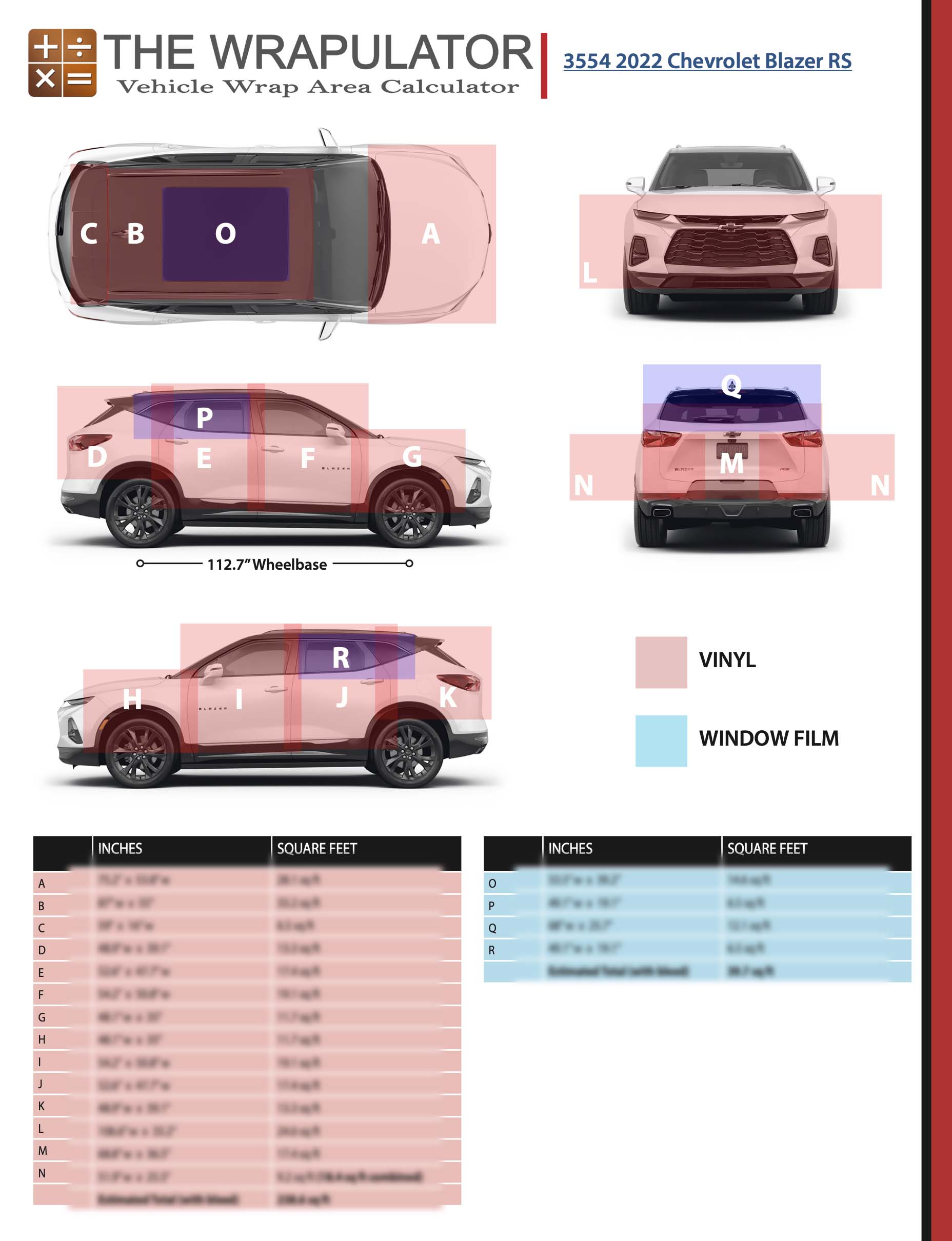2022 Chevrolet Blazer RS 3554 PDF