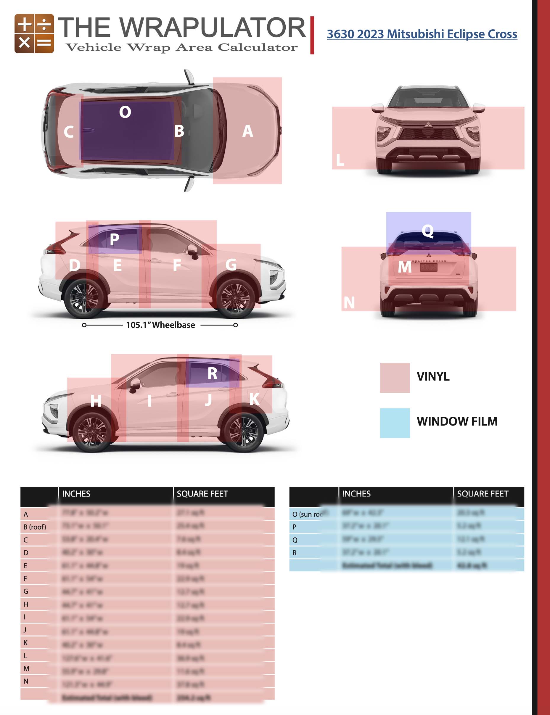 2023 Mitsubishi Eclipse Cross SEL 1.5T S-AWC 3630 PDF