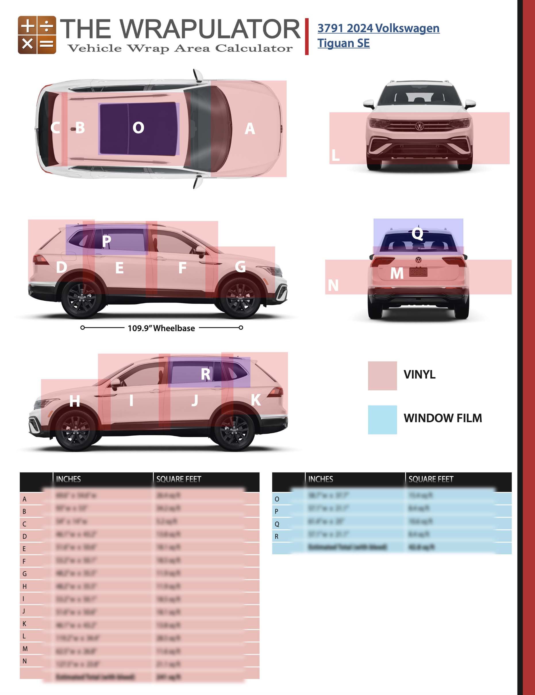 2024 Volkswagen Tiguan SE 3791 PDF