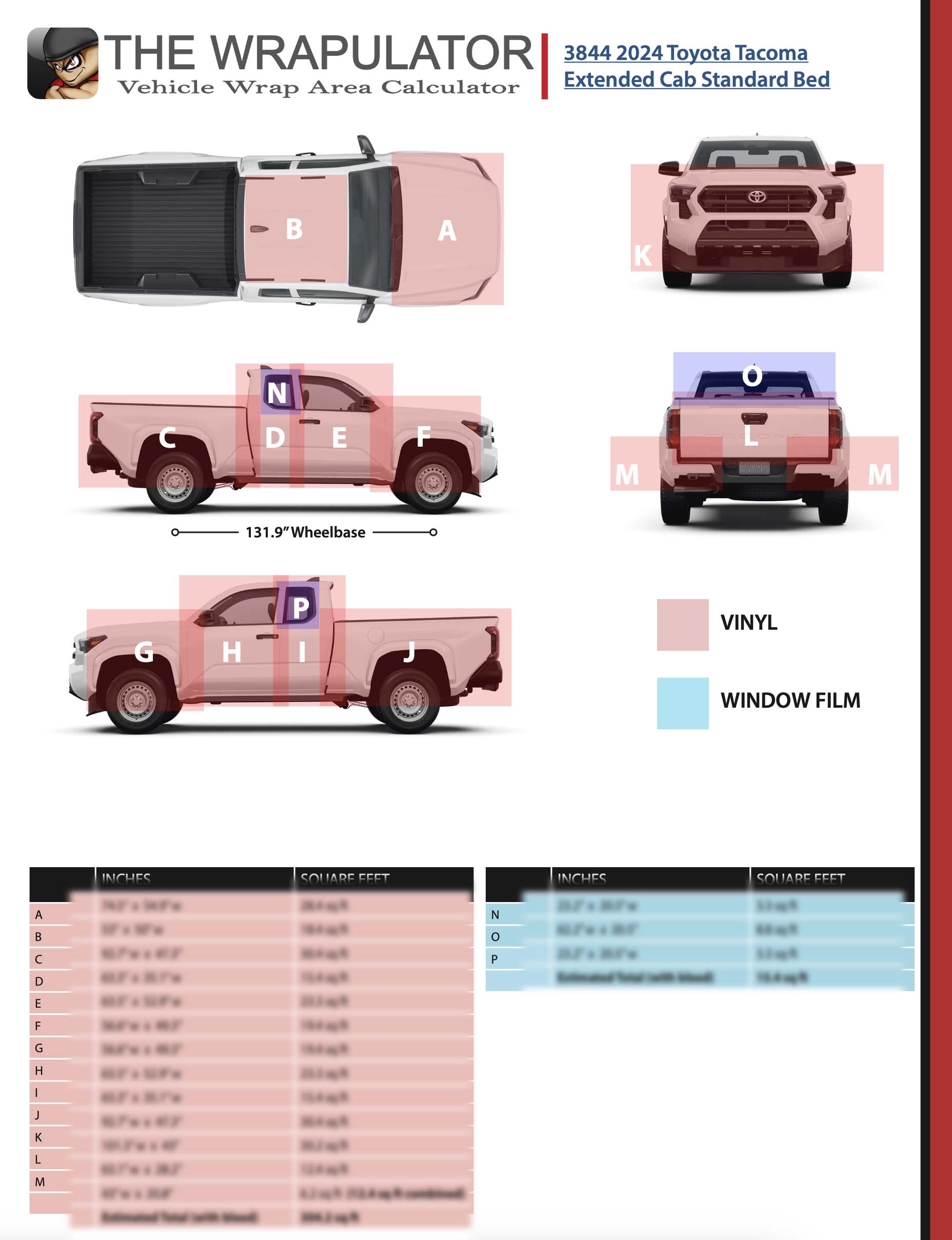 2024 Toyota Tacoma SR Extended Cab Standard Bed 3844 PDF