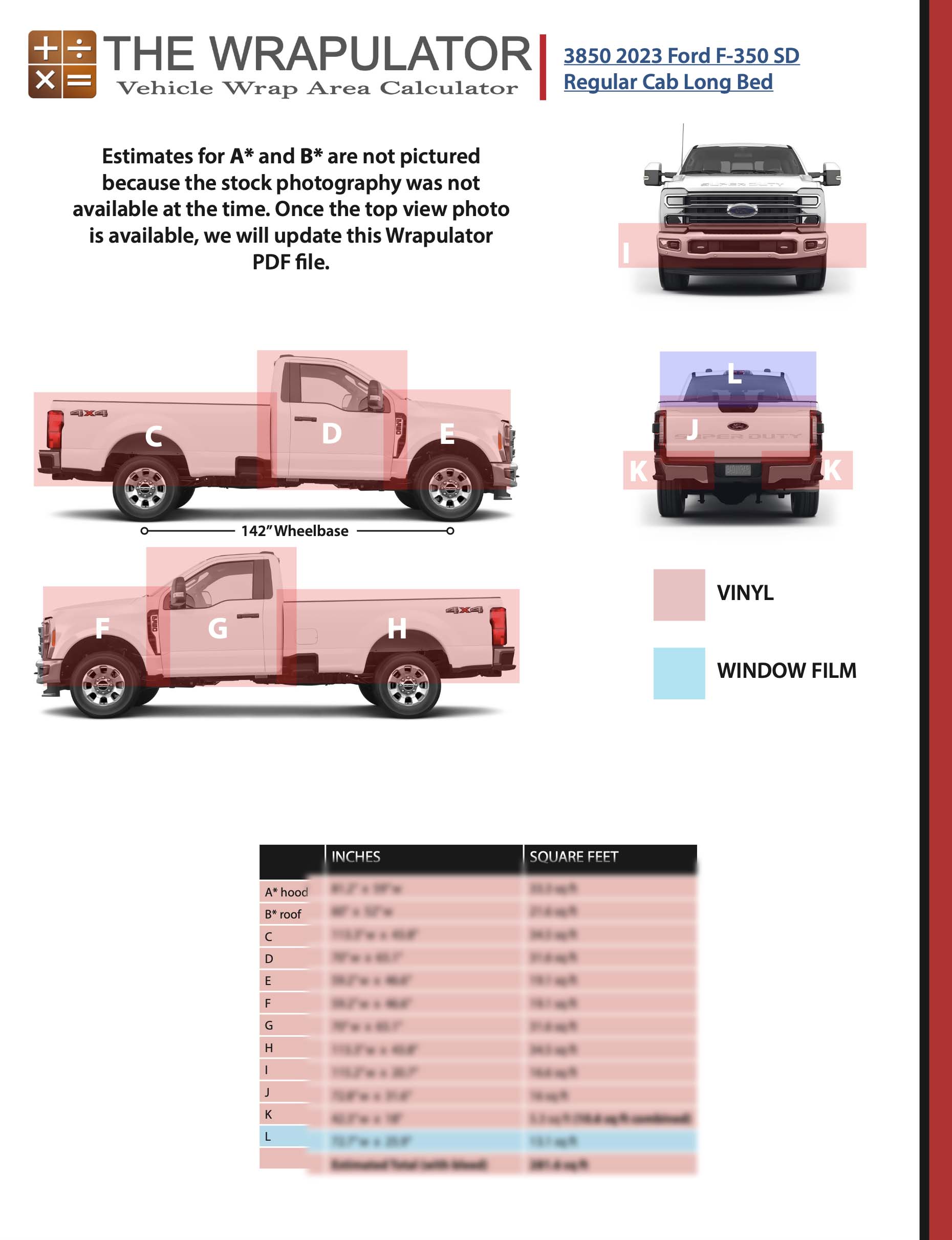 2023 Ford F-350 SD XLT Regular Cab, Long Bed 3850 PDF