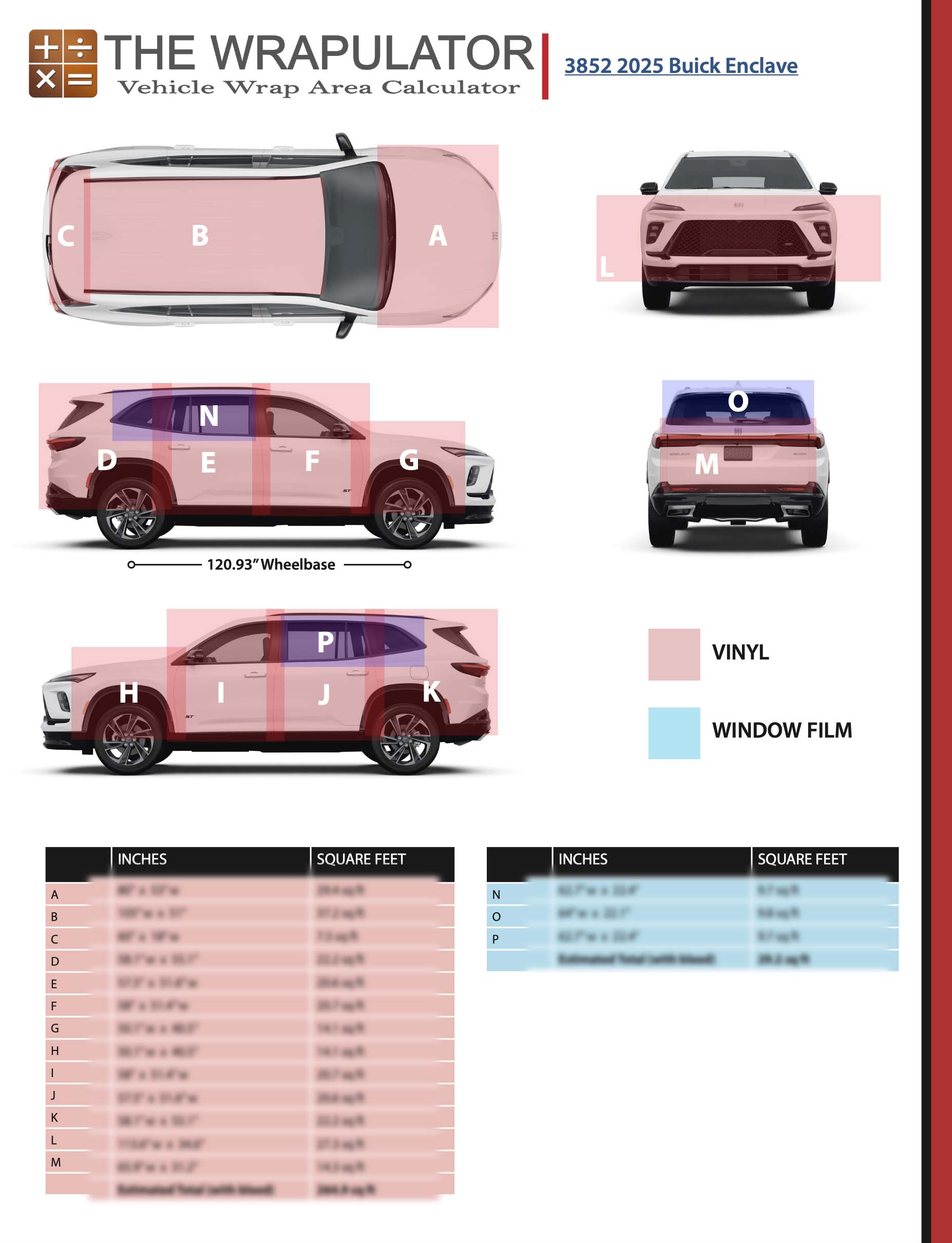 2025 Buick Enclave Sport Touring 3852 PDF