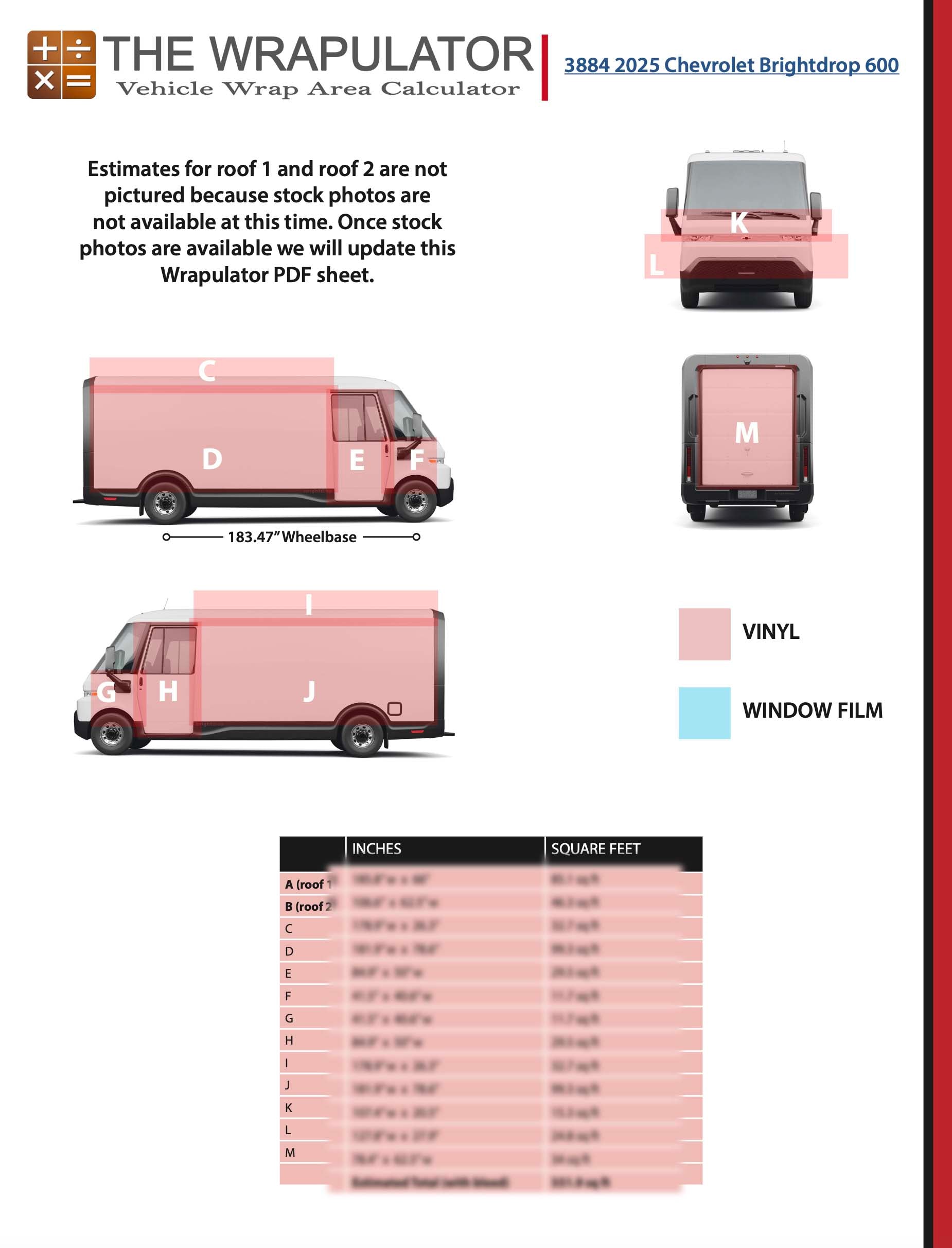 2025 Chevrolet Brightdrop 600 eAWD 3884 PDF