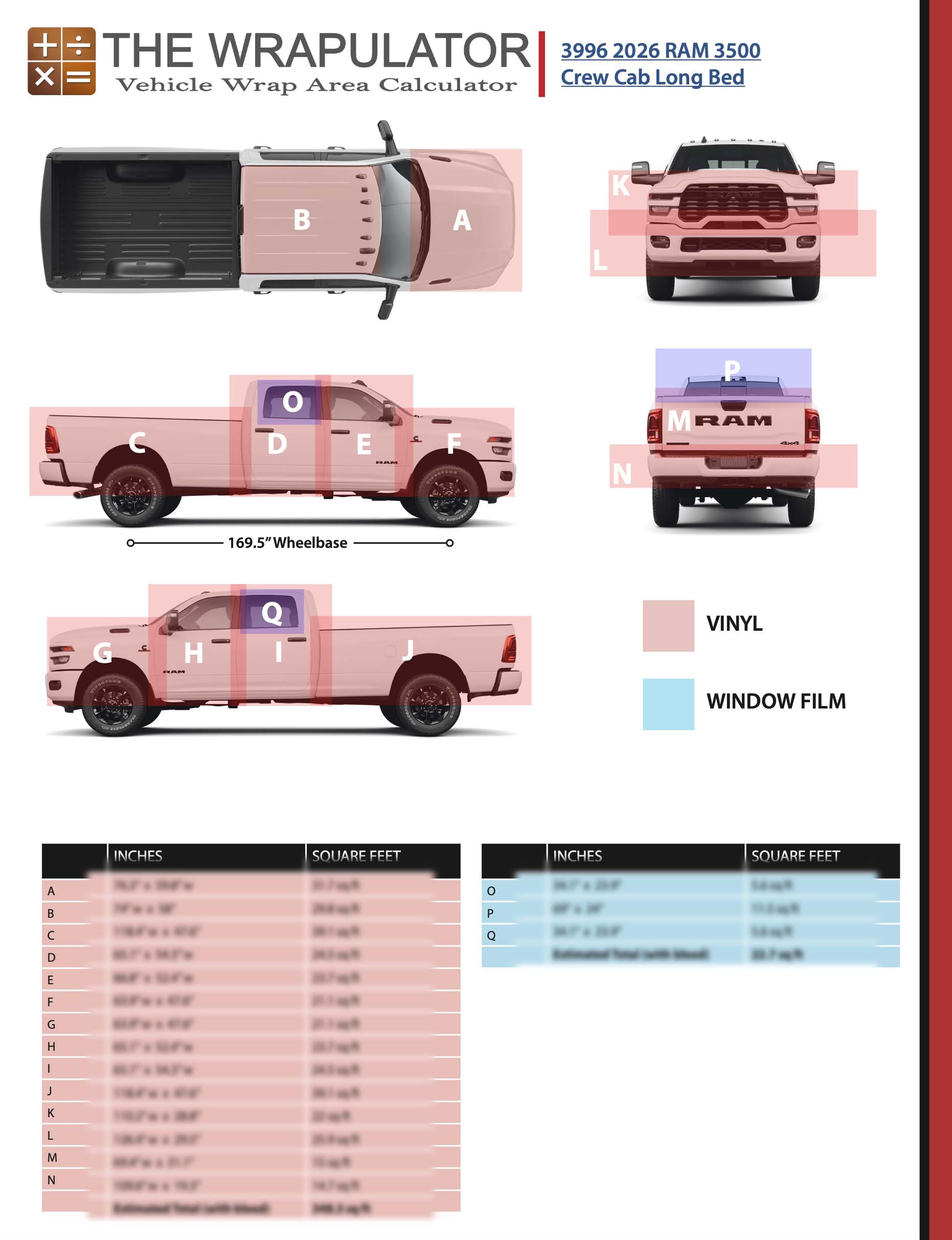 2026 RAM 3500 Big Horn Crew Cab Long Bed 3996 PDF