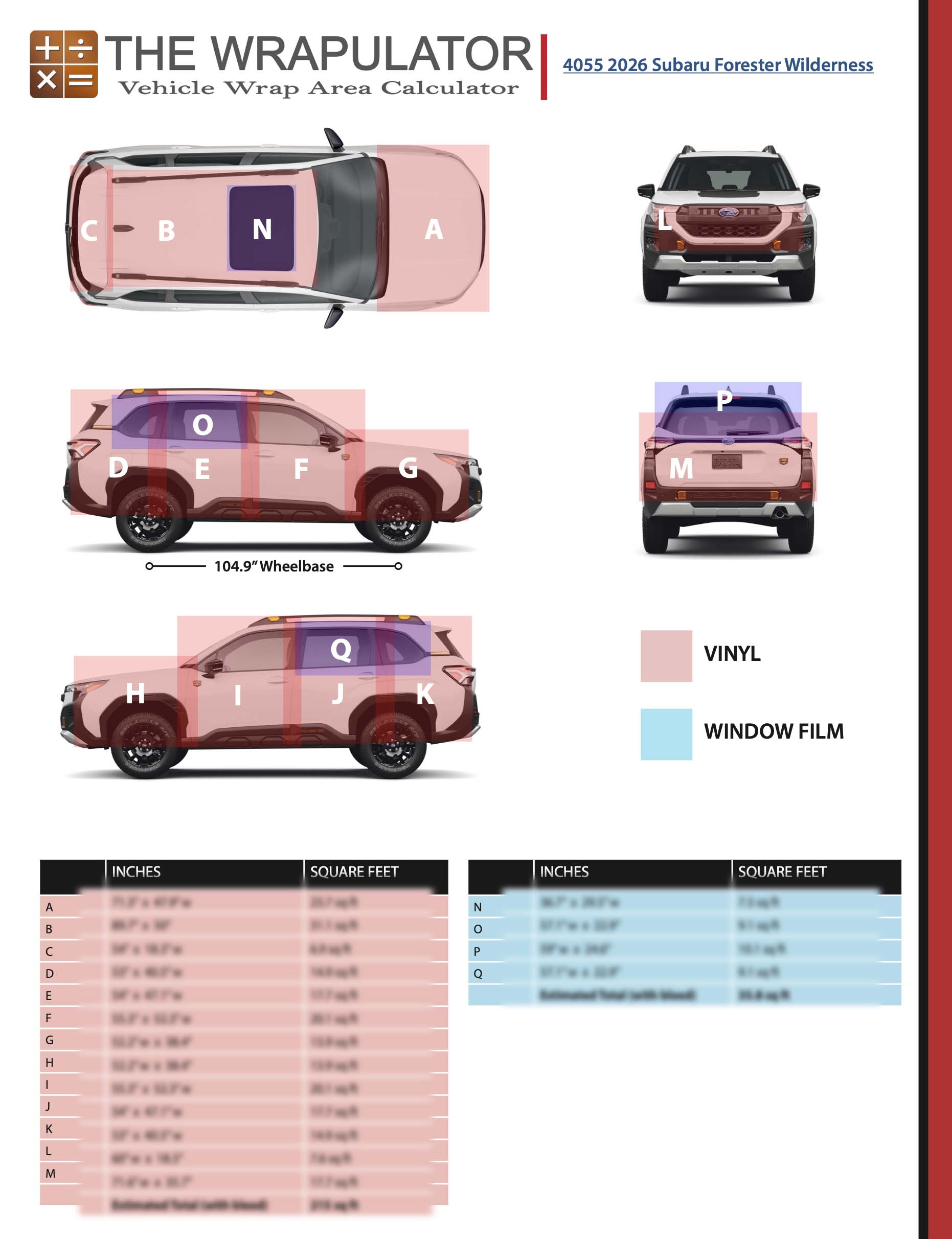 2026 Subaru Forester Wilderness 4055 PDF