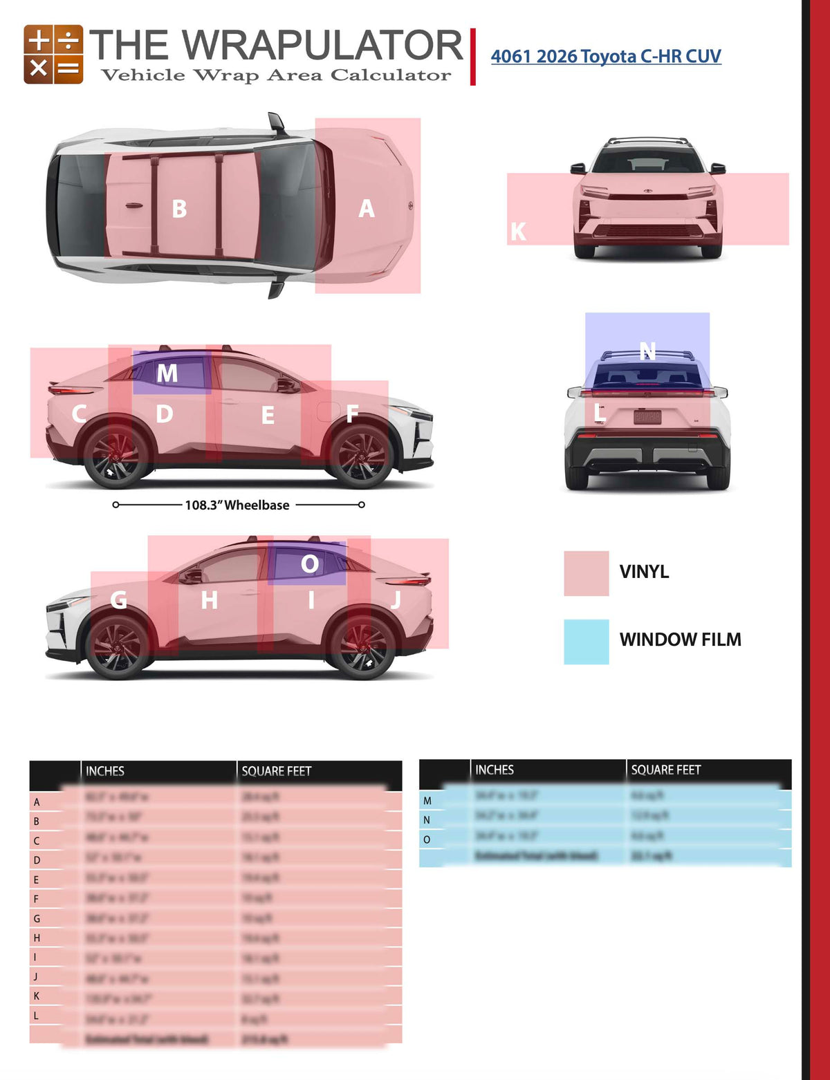 2026 Toyota C-HR SE 4061 PDF