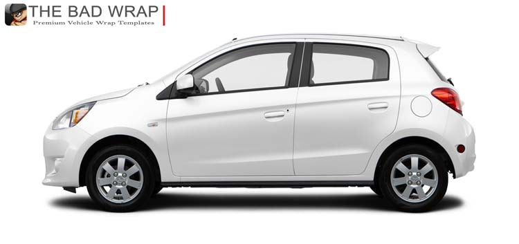 2014 Mitsubishi Mirage ES CVT Hatchback 1073