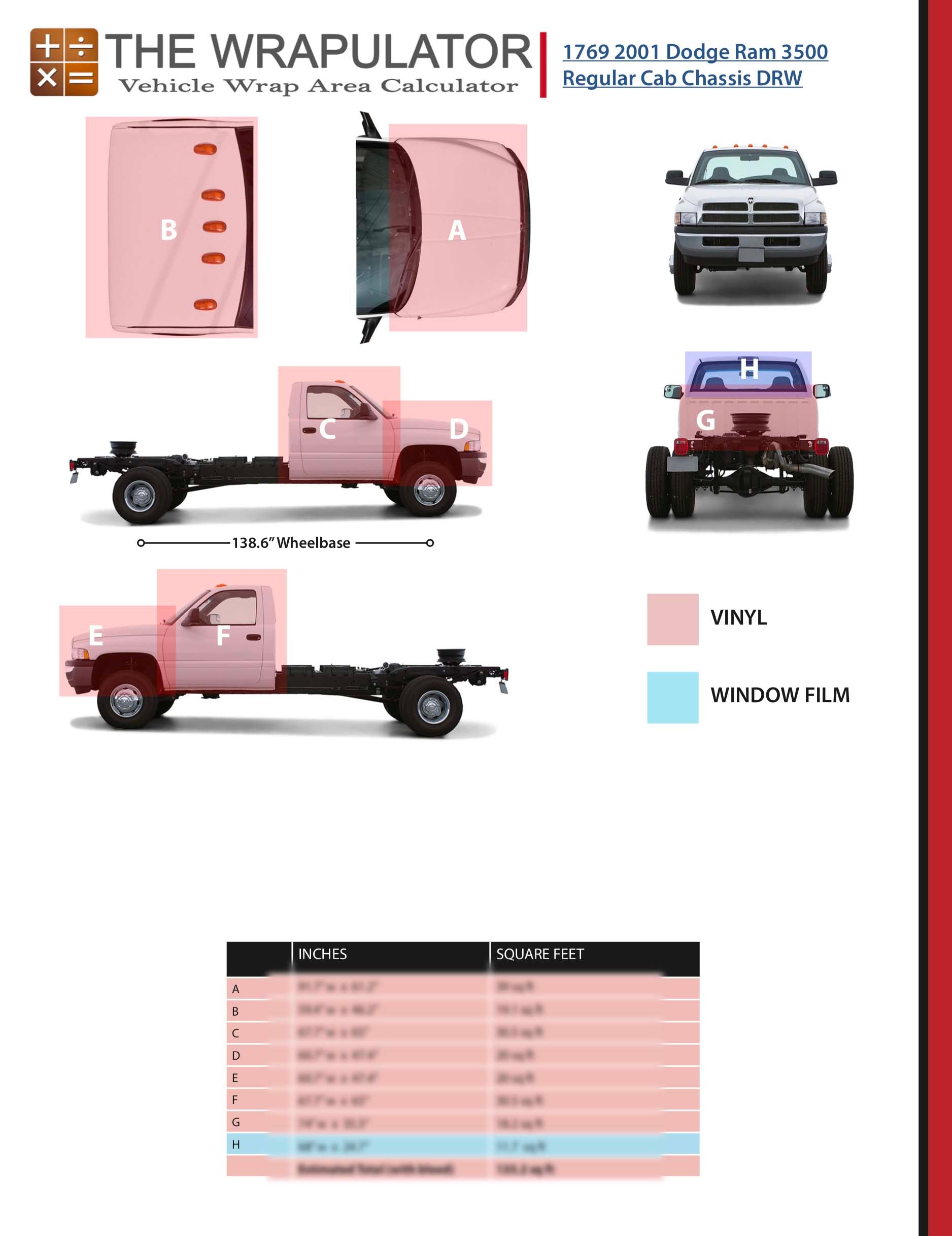 2001 Dodge Ram 3500 DRW ST Cab/Chassis 1769 PDF