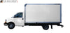2003-Present Chevrolet Express 14.2ft Box Truck w/ Load Gate 9009