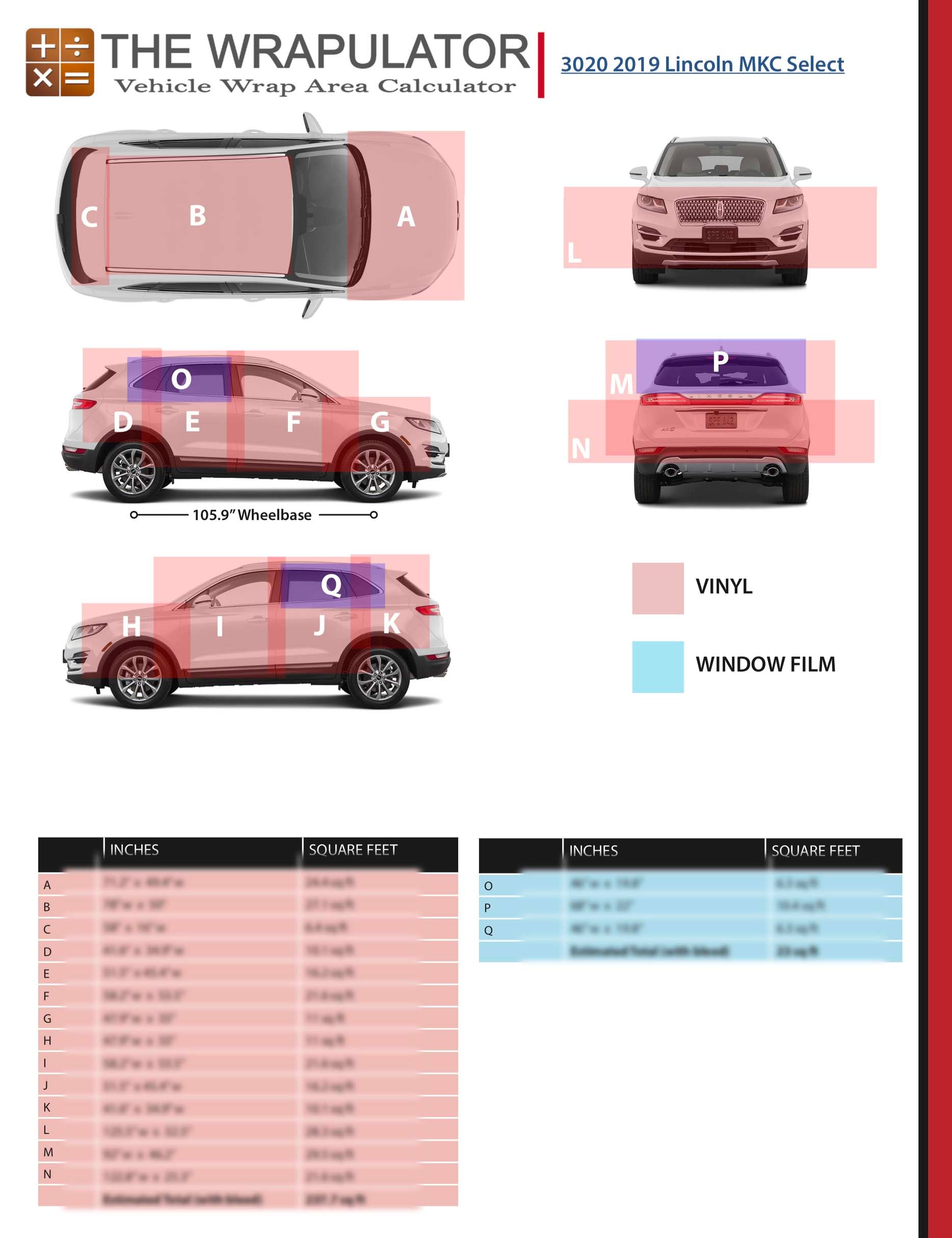 2019 Lincoln MKC Select 3020 PDF