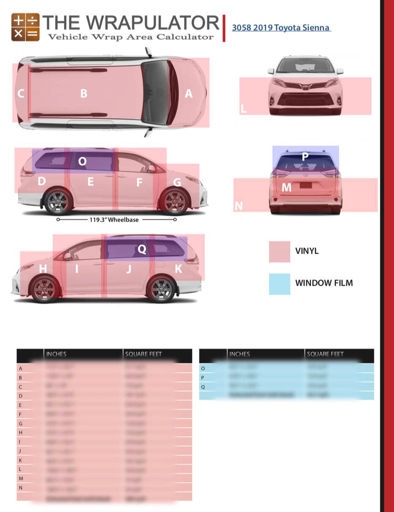 2019 Toyota Sienna SE Minivan 3058 PDF
