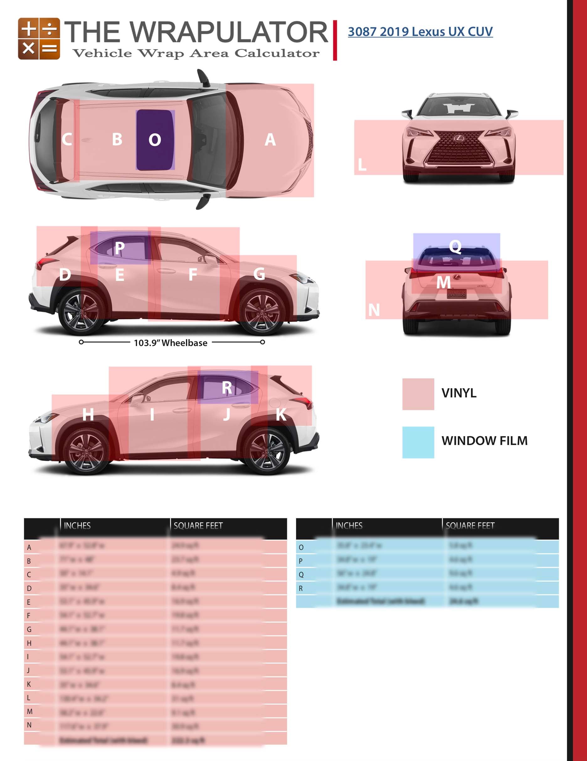 2019 Lexus UX UX200 3087 PDF