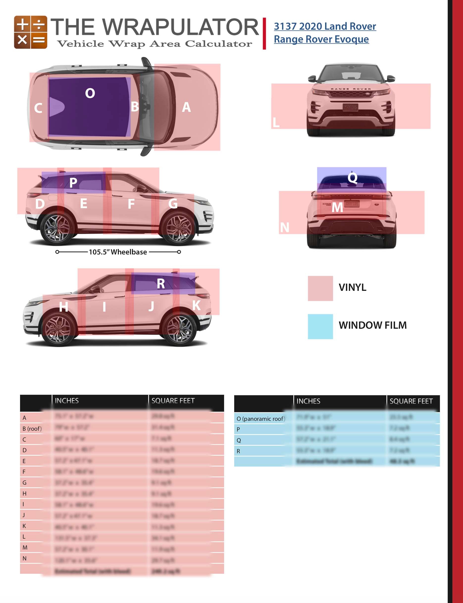 2020 Land Rover Range Rover Evoque R-Dynamic SE 3137 PDF