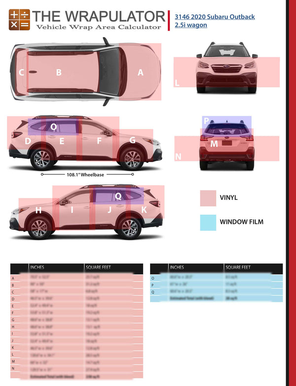 2020 Subaru Outback 2.5i Wagon 3146 PDF