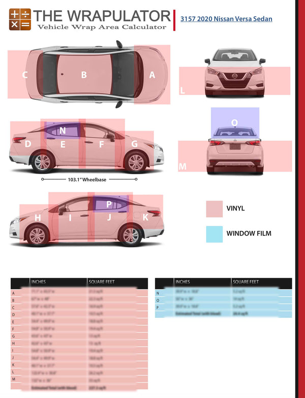 2020 Nissan Versa S Sedan 3157 PDF