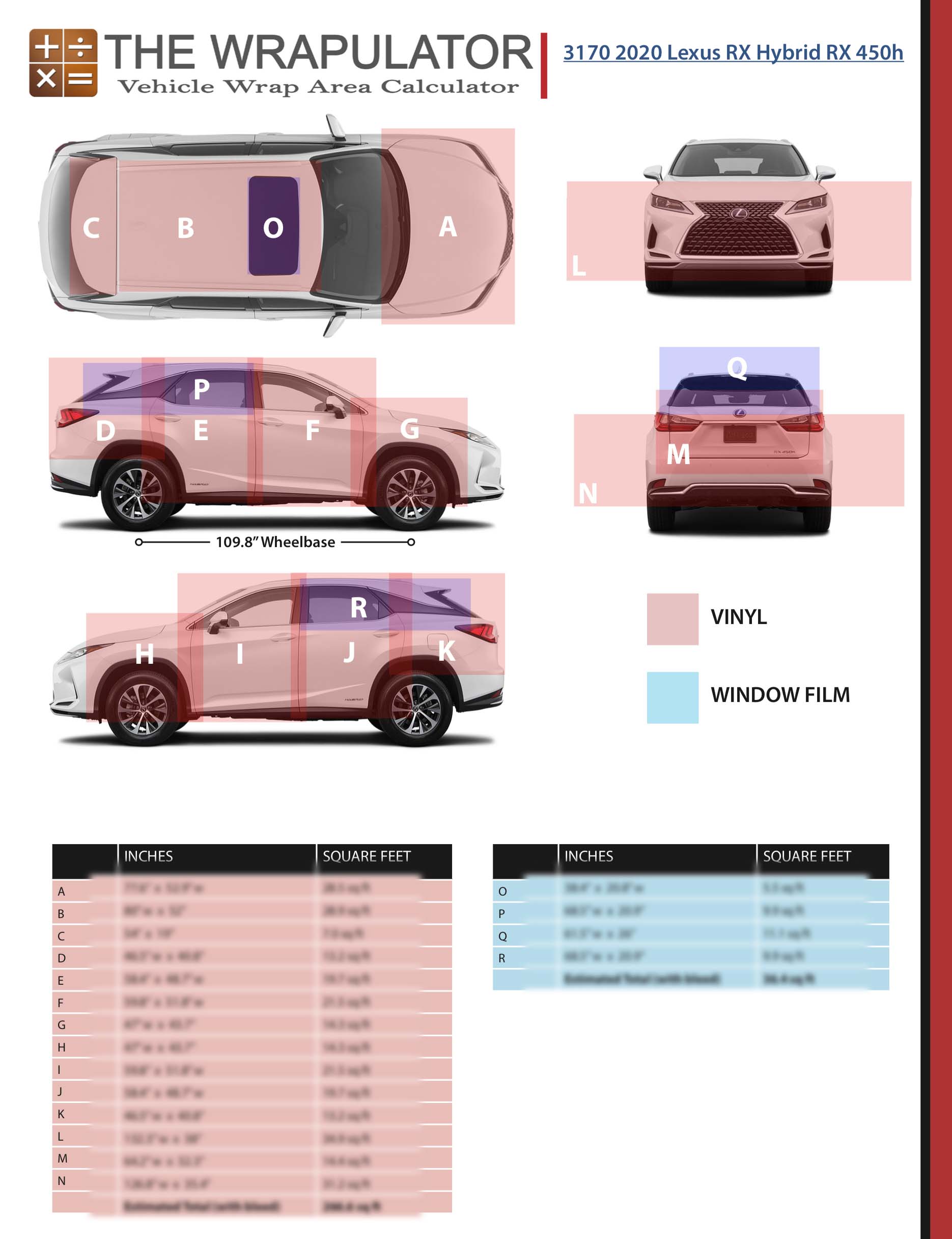 2020 Lexus RX Hybrid RX 450h 3170 PDF
