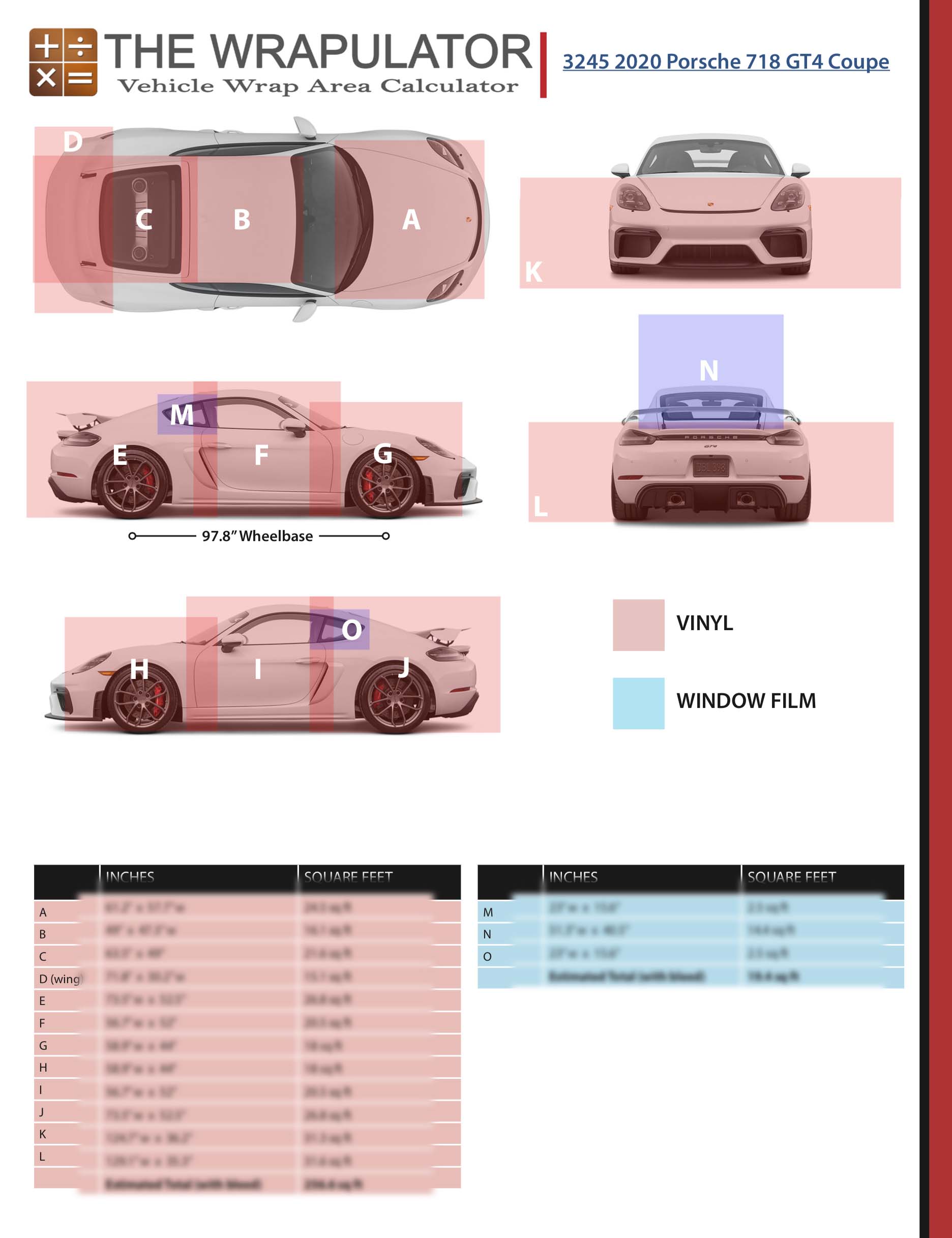 2020 Porsche 718 GT4 Coupe 3245 PDF