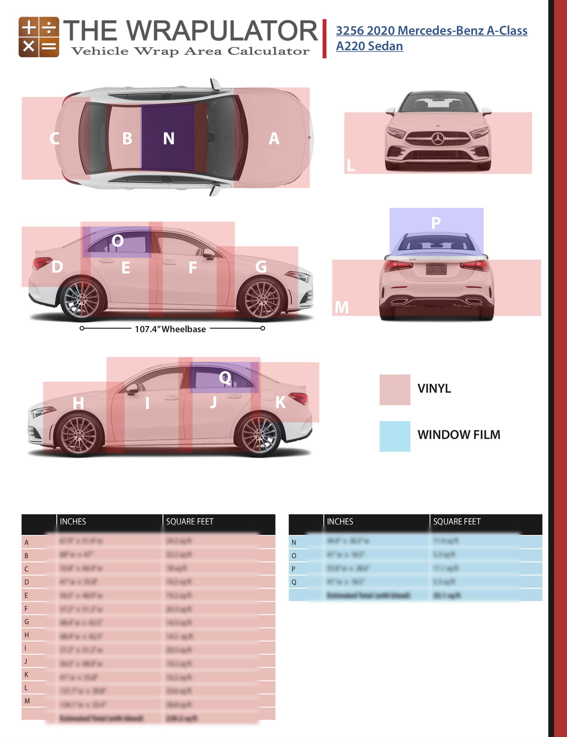 2020 Mercedes-Benz A-Class A220 3256 PDF