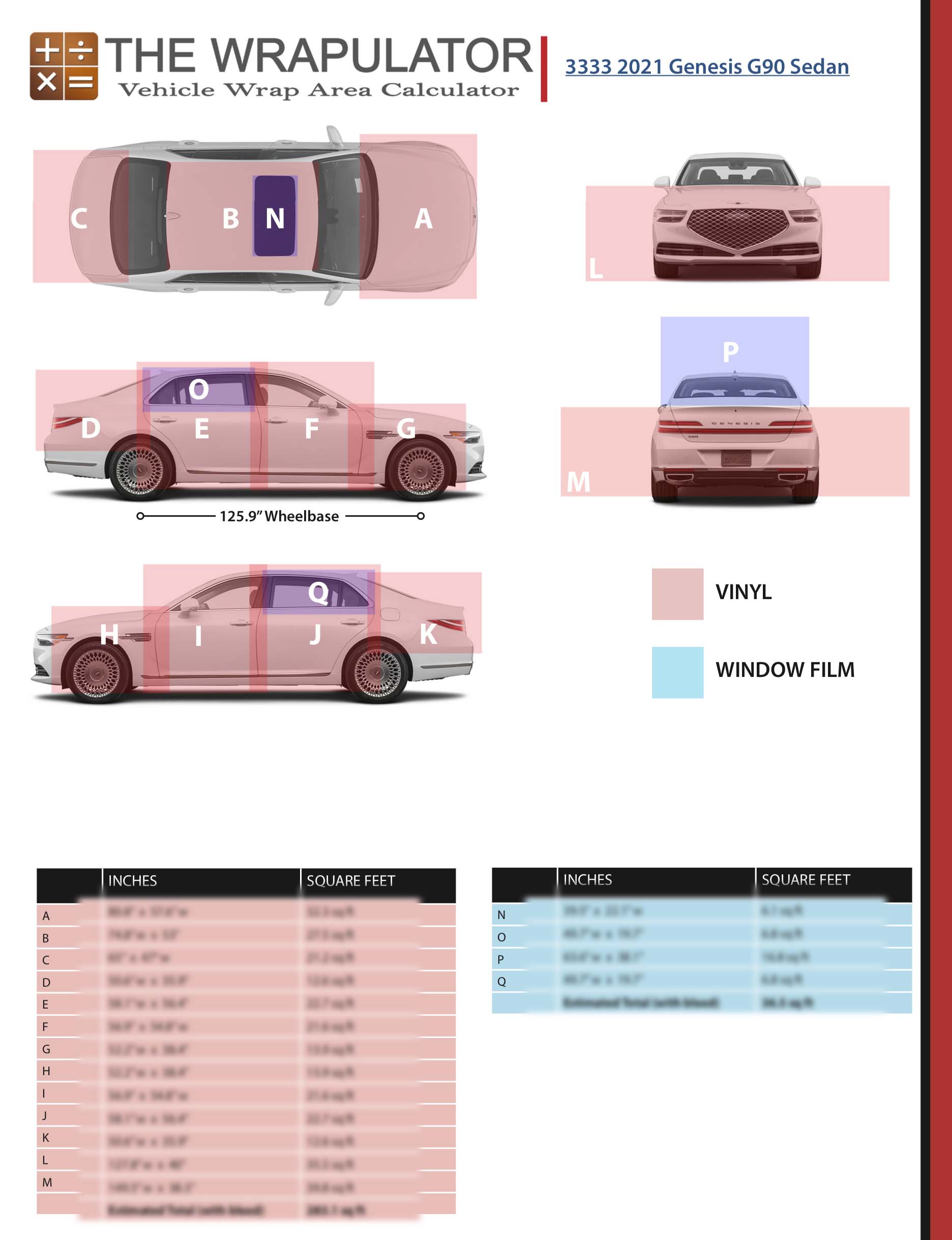 2021 Genesis G90 3.3T Premium 3333 PDF