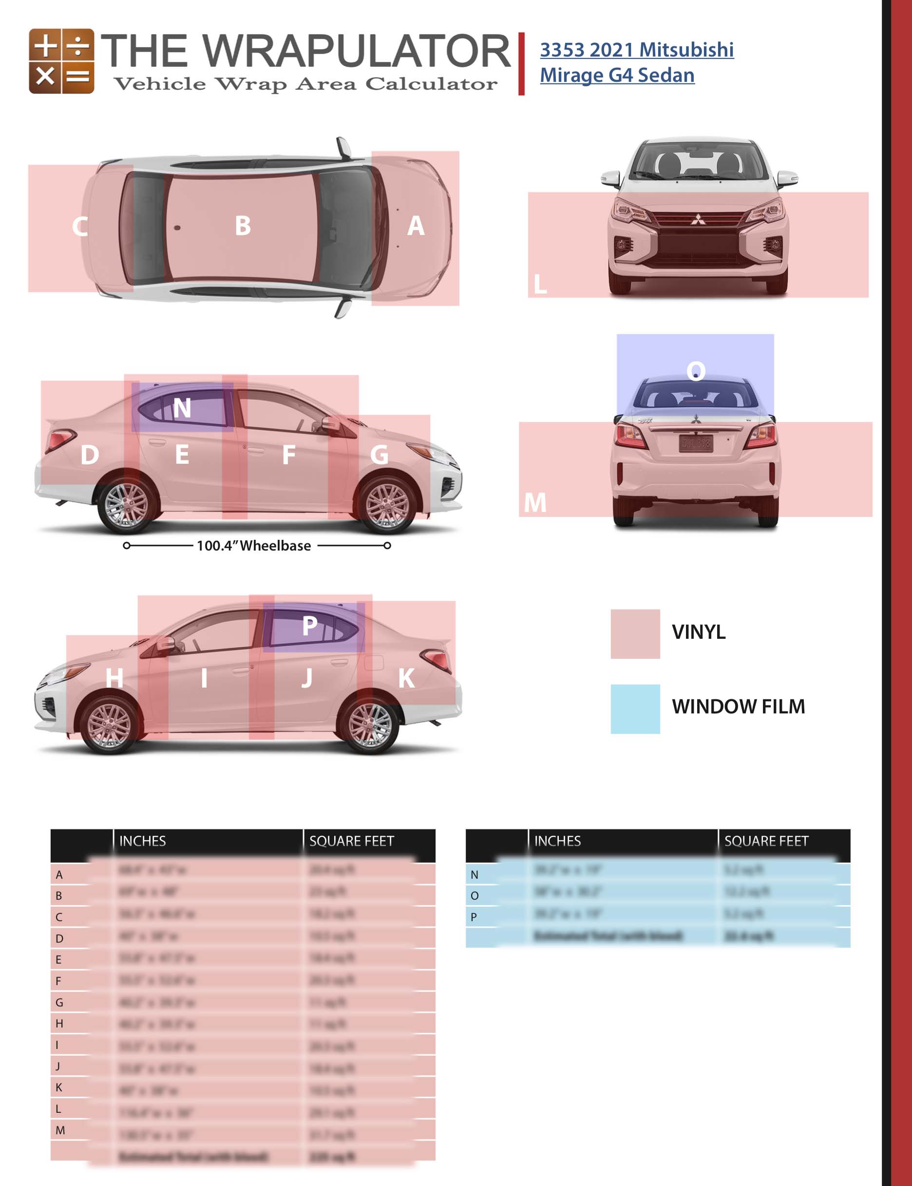 2021 Mitsubishi Mirage G4 SE Sedan 3353 PDF