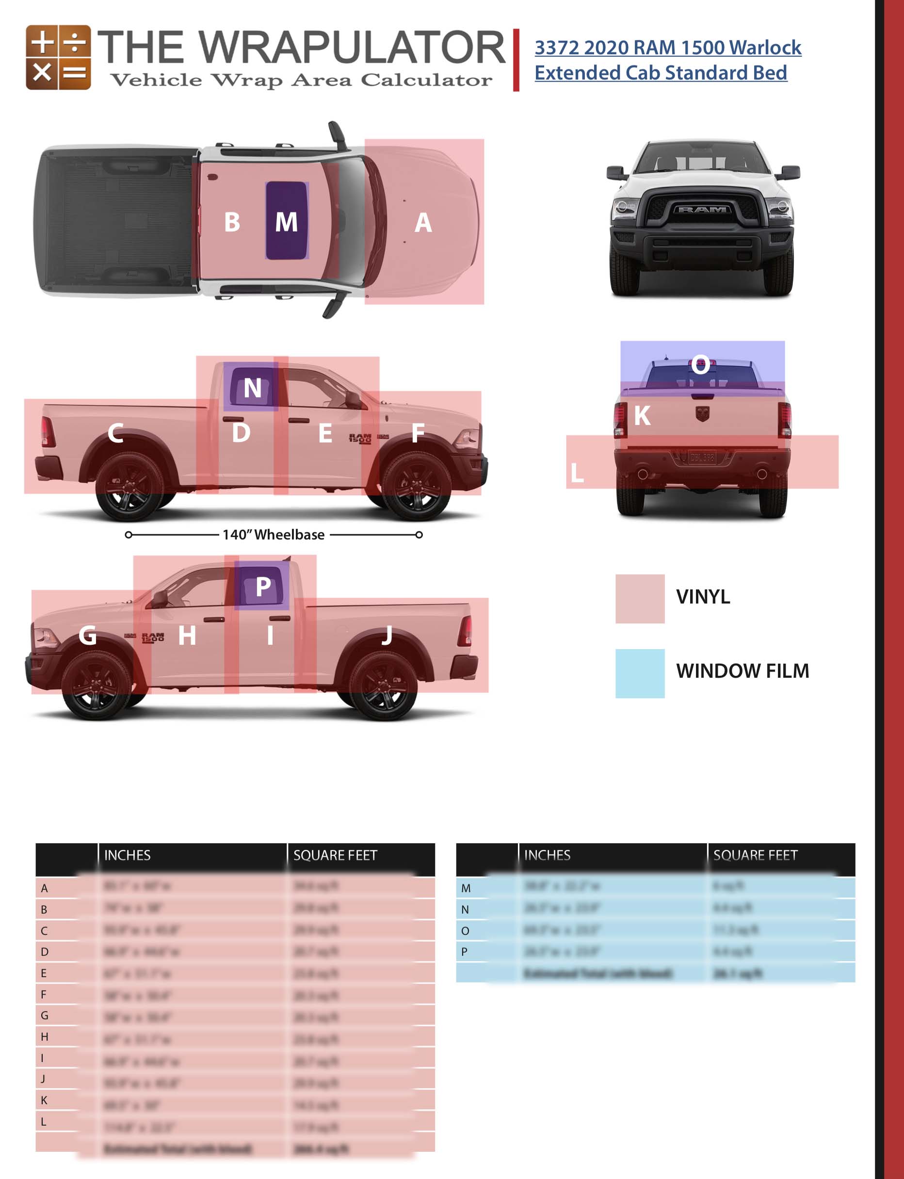 2021 RAM 1500 Warlock Extended Cab Standard Bed 3372 PDF