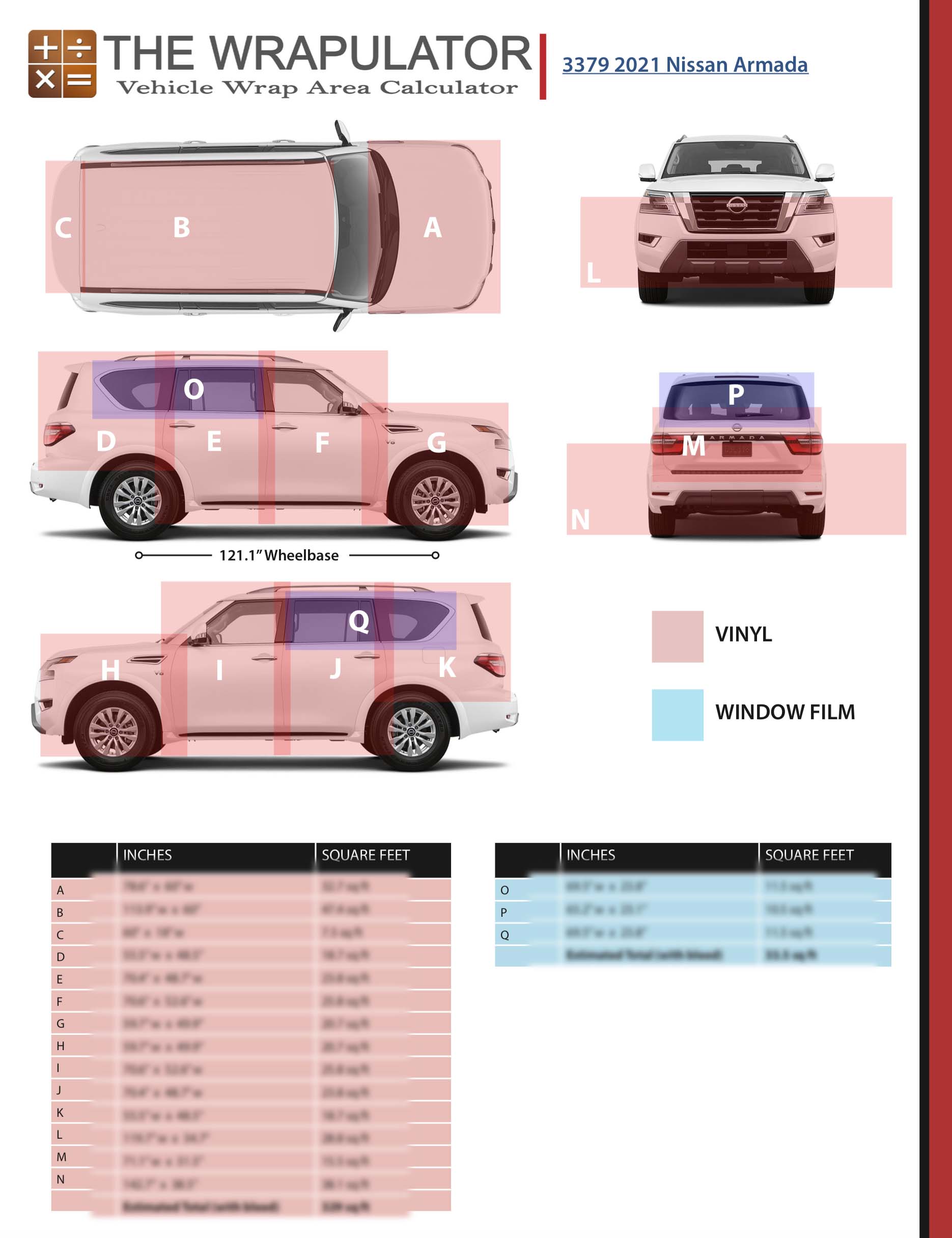 2021 Nissan Armada SV 3379 PDF