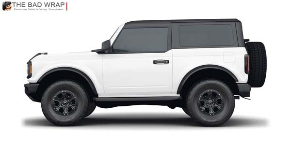 2021 Ford Bronco Base 2-Door Hardtop 3515 – BadWrap