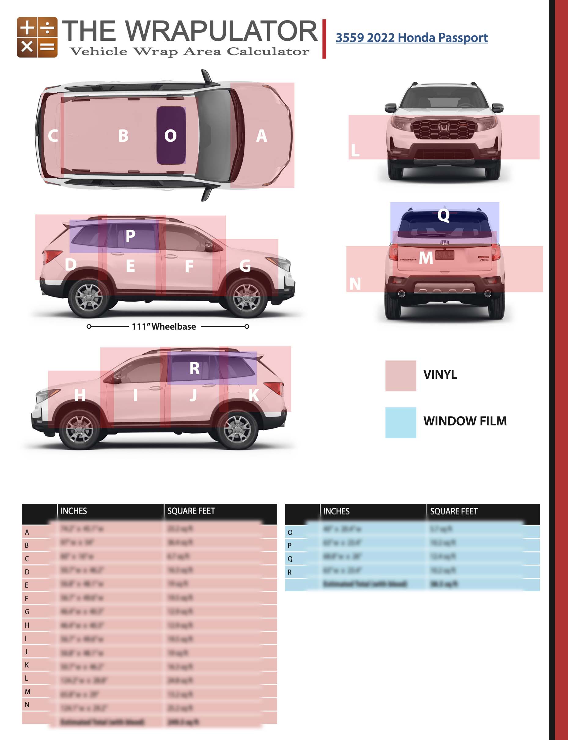 2022 Honda Passport TrailSport 3559