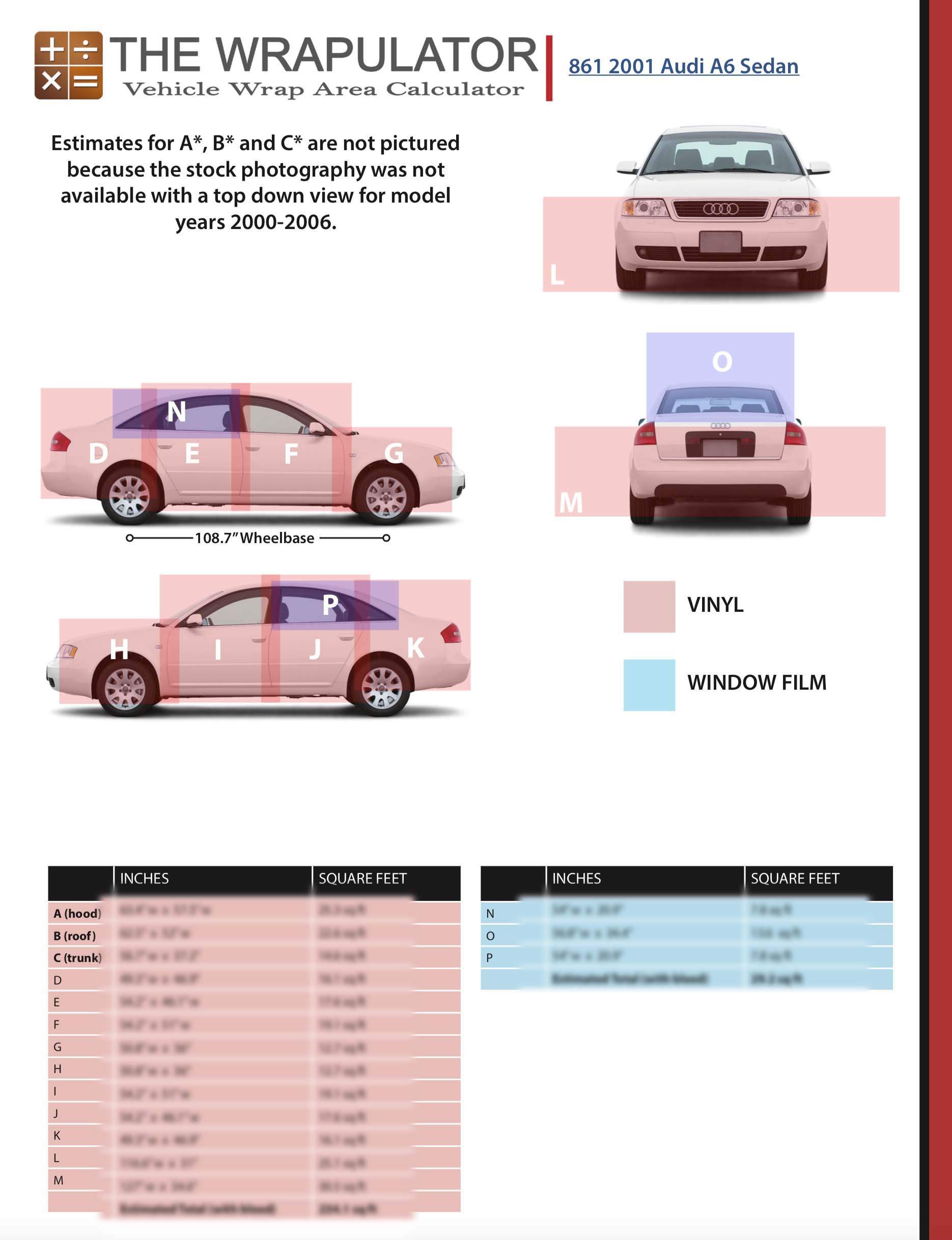 2001 Audi A6 2.8 861 PDF