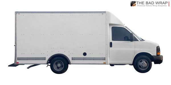 2003-Present Chevrolet Express 12.4ft Box Truck 9001