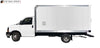 2003-Present Chevrolet Express 14.6ft Box Truck 9012