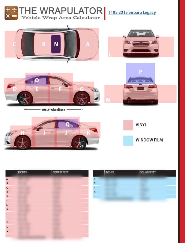 1185 2015 Subaru Legacy Base Sedan PDF