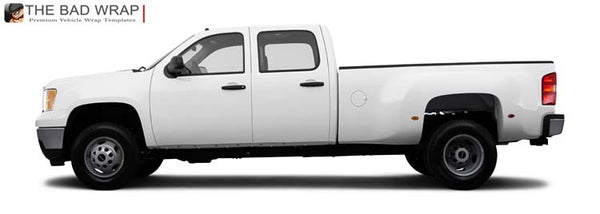 1045 2014 GMC Sierra 3500HD Work Truck Crew Cab Long Bed 8' Dually